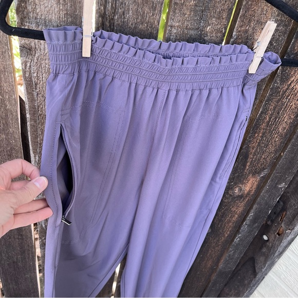 Athleta Savannah Jogger Pants In Dusk Violet Sz 2 - Picture 7 of 16